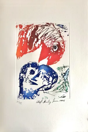 Aguafuerte Pedersen - Quatre chansons pour un château de Puisaye