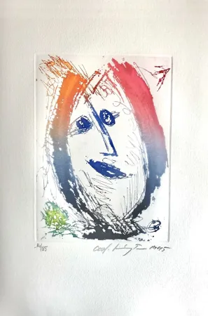 Aguafuerte Pedersen - Quatre chansons pour un château de Puisaye