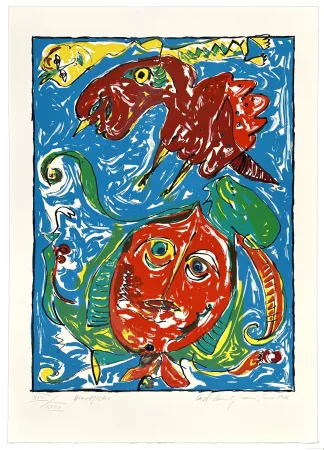 Litografía Pedersen - Sans titre