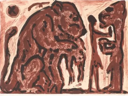 Litografía Penck - Erinnerung unbekannt