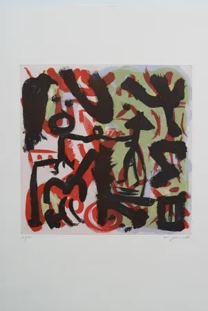 Grabado Penck - Quo Vadis GG