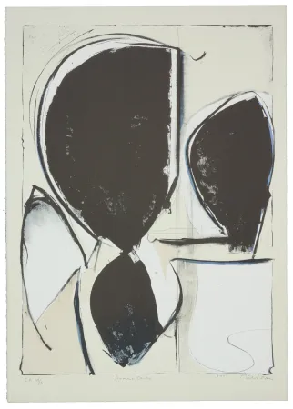 Litografía Péneau - Homme cactus