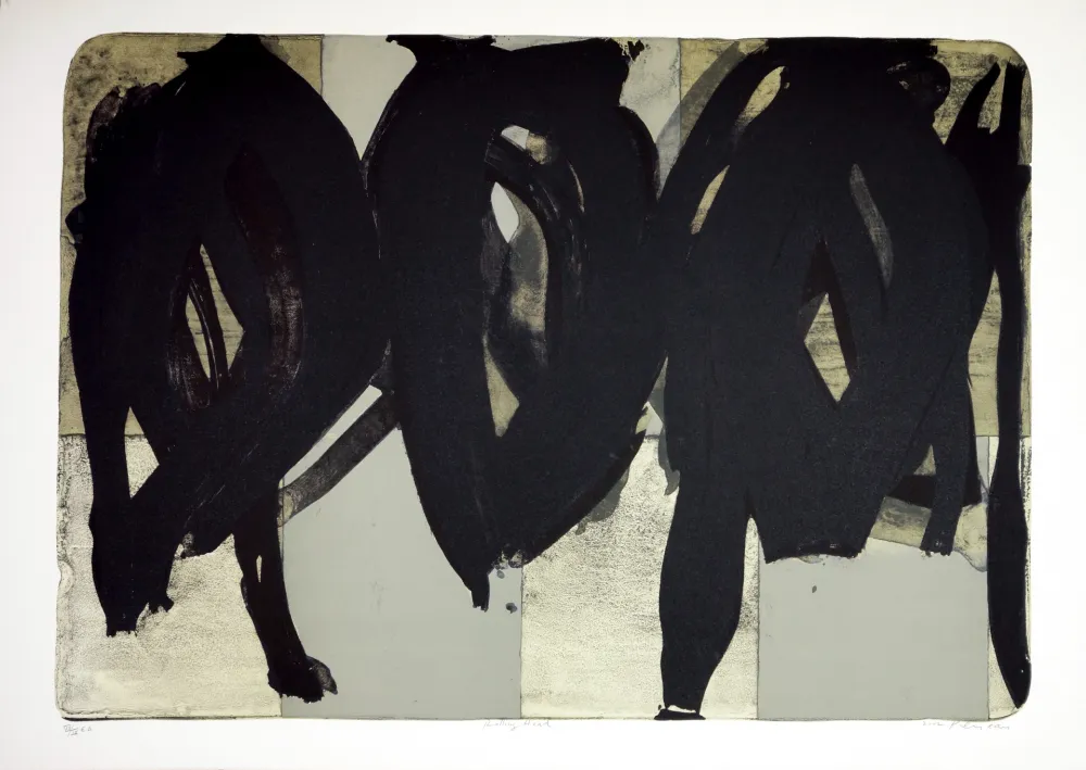 Litografía Péneau - Rolling Head