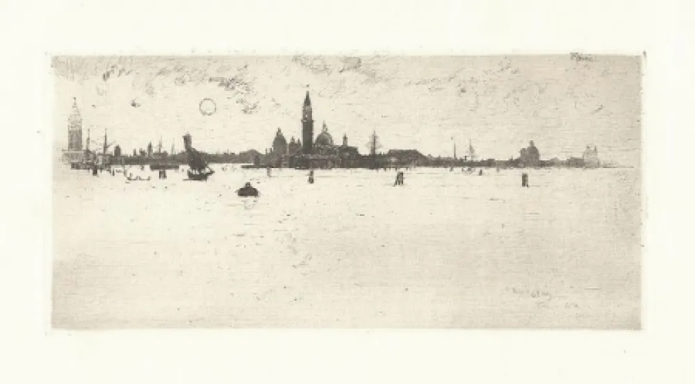 Grabado Pennell - Venice from the Sea