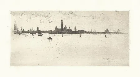 Grabado Pennell - Venice from the Sea