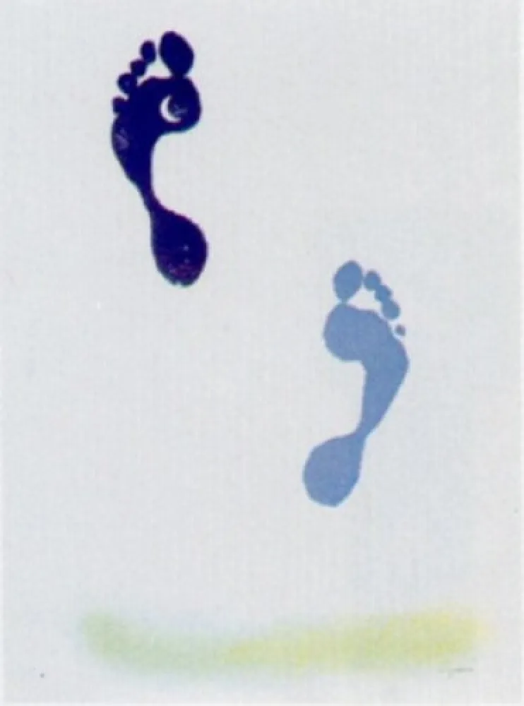 Litografía Perejaume - Barcelona' 80