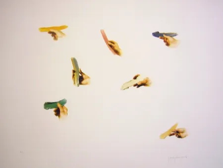 Litografía Perejaume - Expo 92