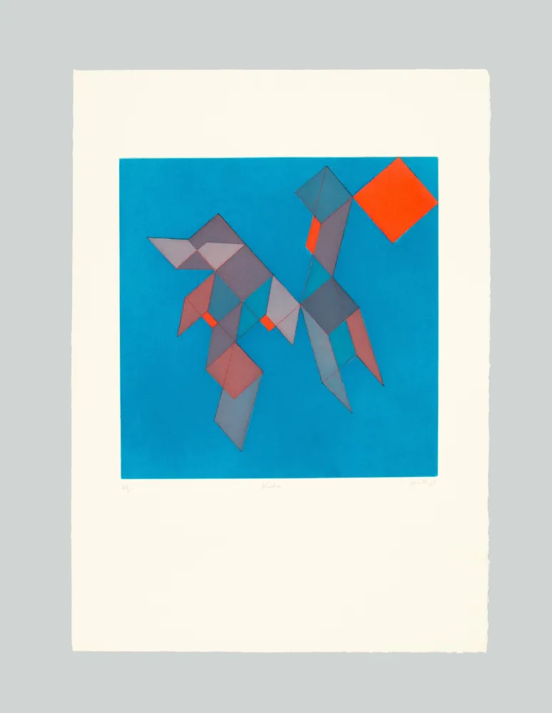 Aguafuerte Y Aguatinta Perilli - Bludra