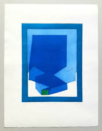 Aguatinta Perilli - Il computer ignoto