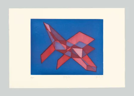 Grabado Perilli - Omaggio all'Ariosto