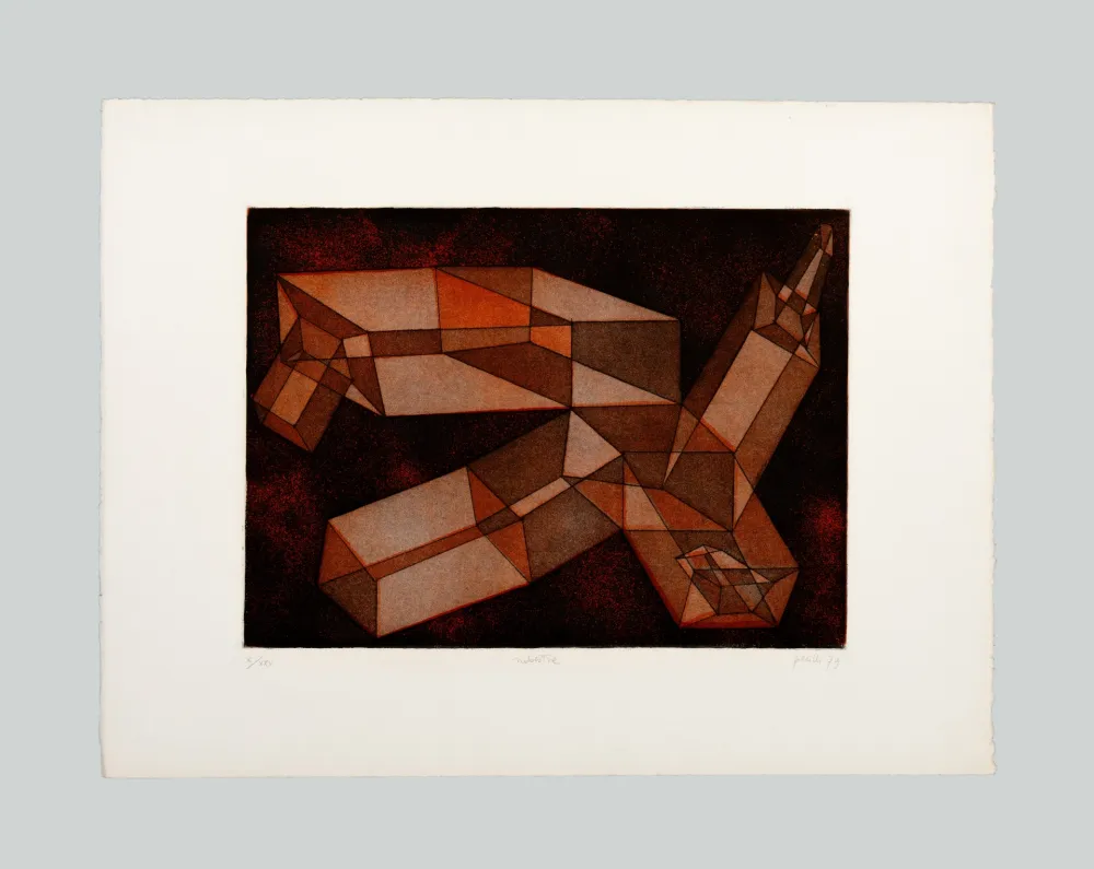 Aguafuerte Y Aguatinta Perilli - Rubestre