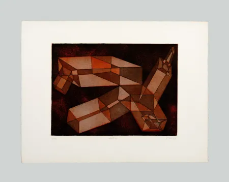 Aguafuerte Y Aguatinta Perilli - Rubestre