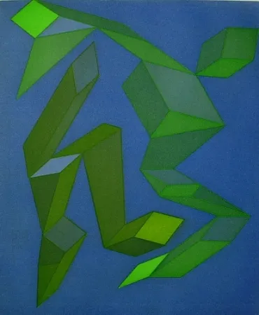 Aguafuerte Y Aguatinta Perilli - Tanzeclabirinthen