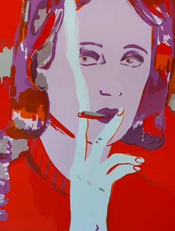 Serigrafía Pétrovitch - LA FUMEUSE