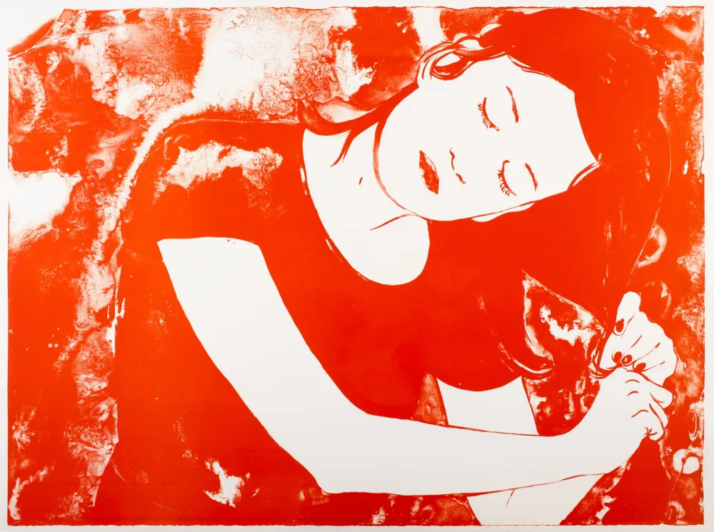 Litografía Pétrovitch - Se Coiffer