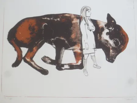 Litografía Pétrovitch - Titre inconnu