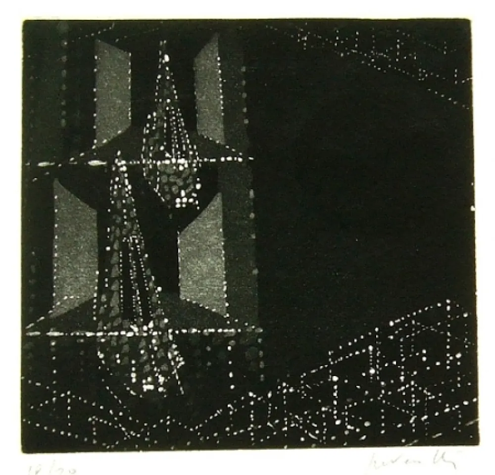 Aguatinta Peverelli - Senza titolo