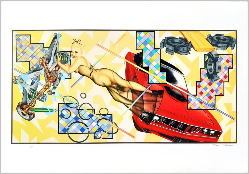 Serigrafía Phillips - Art-O-Matic Cudacutie