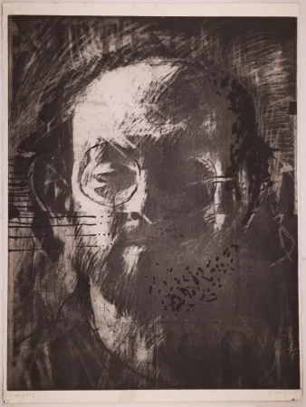 Litografía Phillips - Salman Rushdie