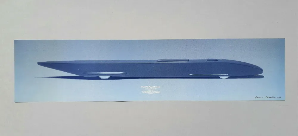 Litografía Piacentino - Mostra Castello di Rivara