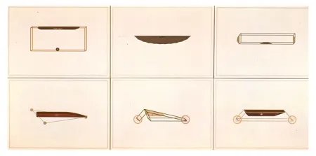 Litografía Piacentino - VEHICLES SCULPTURES - WALL SCULPTURES