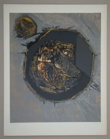 Serigrafía Piaubert - Composition II. - 1964