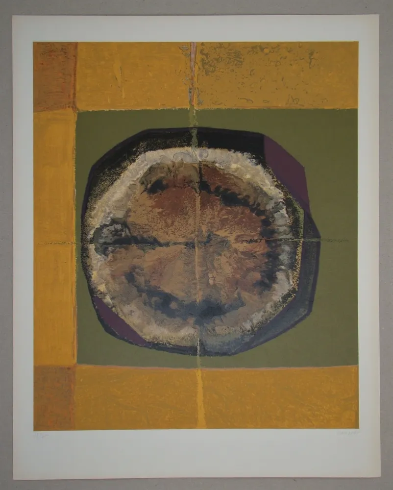 Serigrafía Piaubert - Composition IV. - 1964