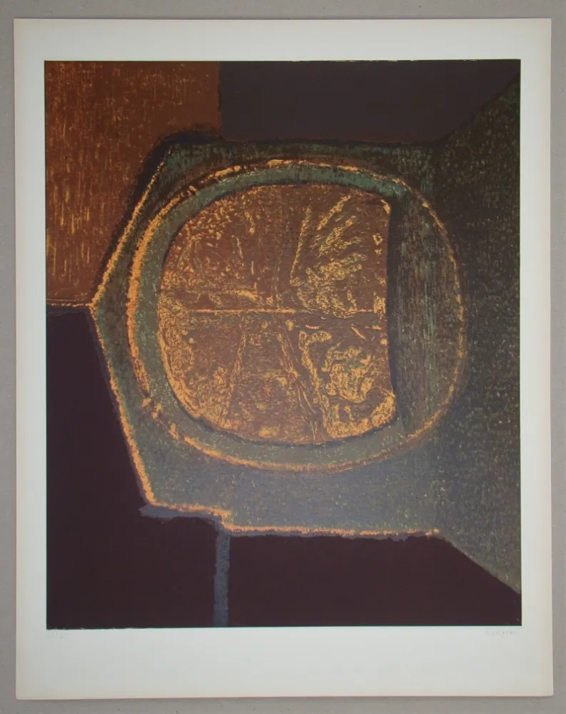 Serigrafía Piaubert - Composition VI.-1964