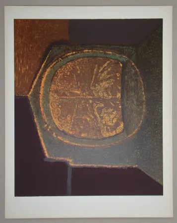 Serigrafía Piaubert - Composition VI.-1964