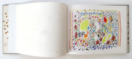 Litografía Picasso - A Los Toros with 4 original lithographs