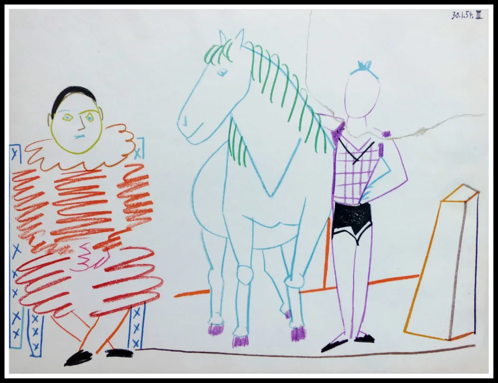 Litografía Picasso (After) - DESSINS DE VALLAURIS IV