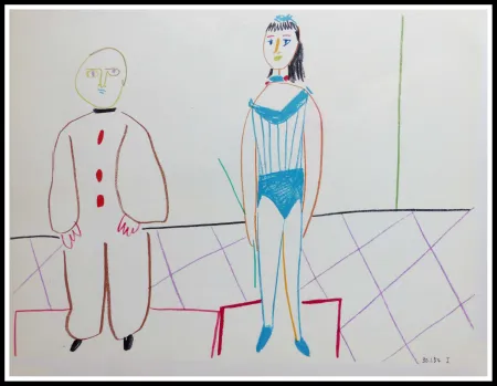 Litografía Picasso (After) - DESSINS DE VALLAURIS IX