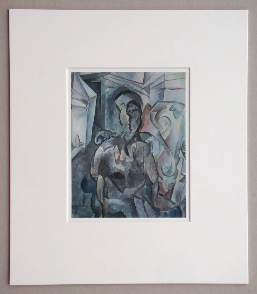 Heliograbado Picasso (After) - Figure, 1910