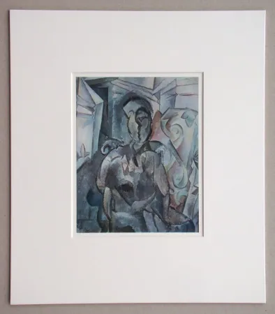 Heliograbado Picasso (After) - Figure, 1910