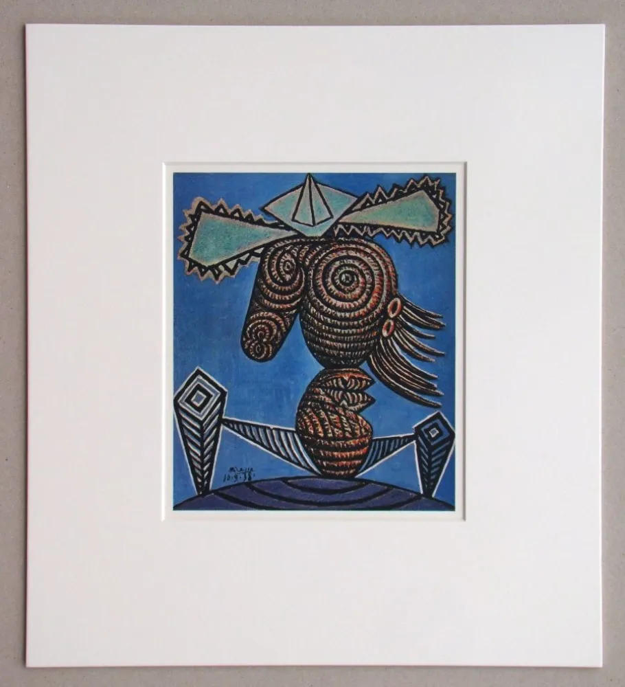 Heliograbado Picasso (After) - Figure, 1938