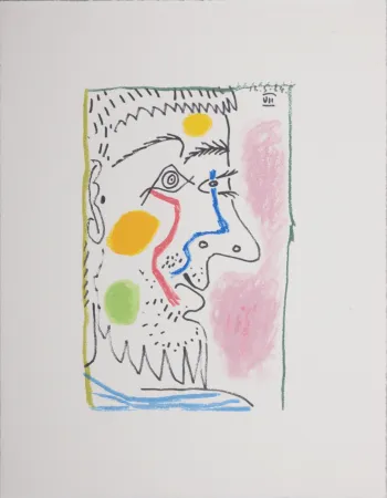 Litografía Picasso (After) - Le Goût du Bonheur (O), 1970