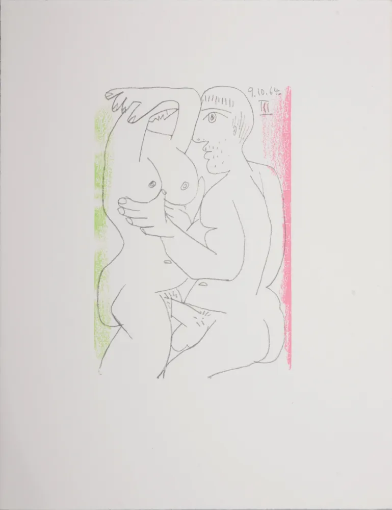 Litografía Picasso (After) - Le Goût du Bonheur (W), 1970