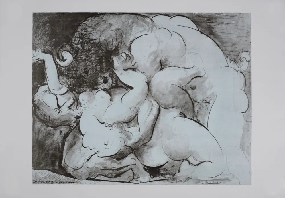 Litografía Picasso (After) - Minautore, 1946