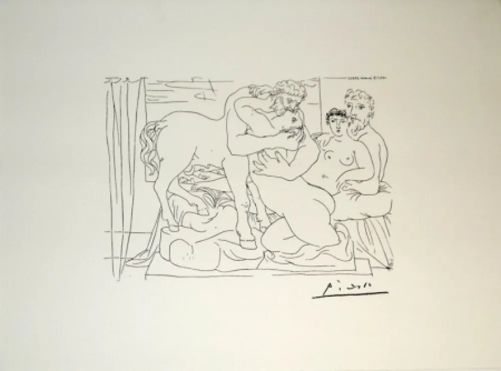 Litografía Picasso - ( After Picasso) Suite Vollard – Lithograph Edition