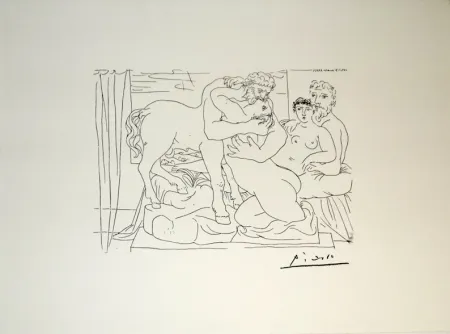 Litografía Picasso - ( After Picasso) Suite Vollard – Lithograph Edition