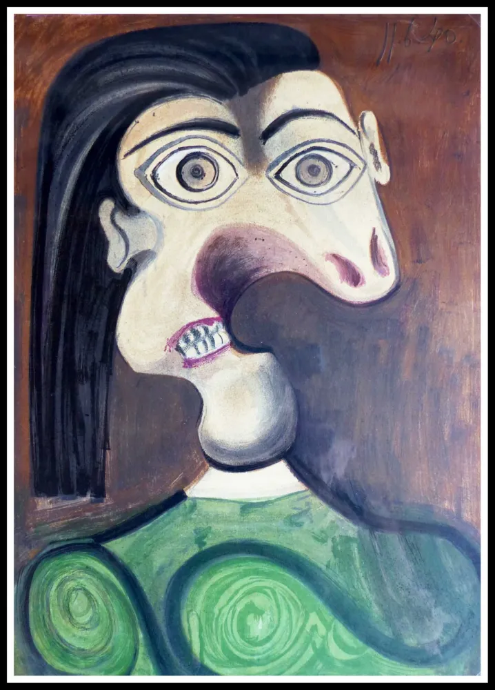 Litografía Picasso (After) - PORTRAIT DORA MAAR