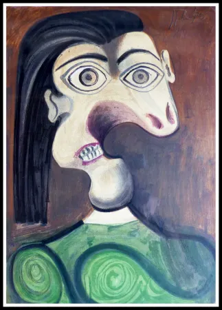 Litografía Picasso (After) - PORTRAIT DORA MAAR