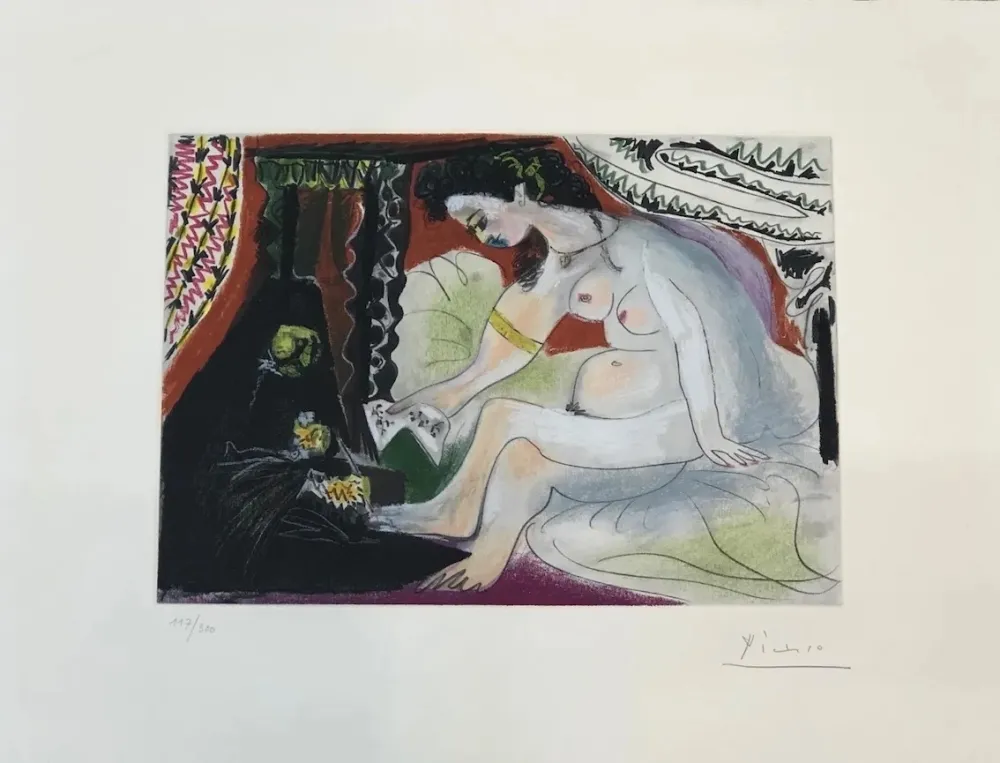 Aguafuerte Y Aguatinta Picasso - Bethsabée