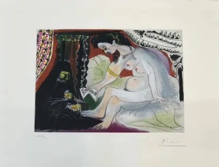 Aguafuerte Y Aguatinta Picasso - Bethsabée
