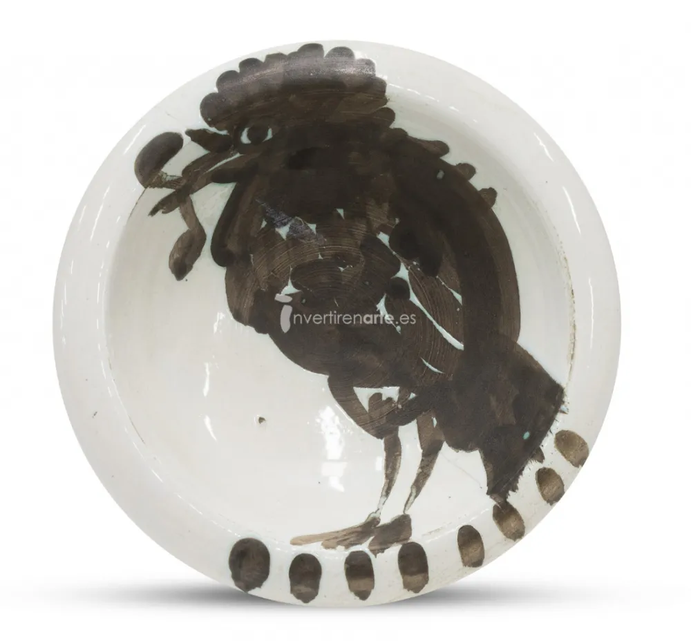 Cerámica Picasso - Bird with worm