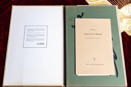 Libro Ilustrado Picasso - Carnet de Californie 1th edition numbered 