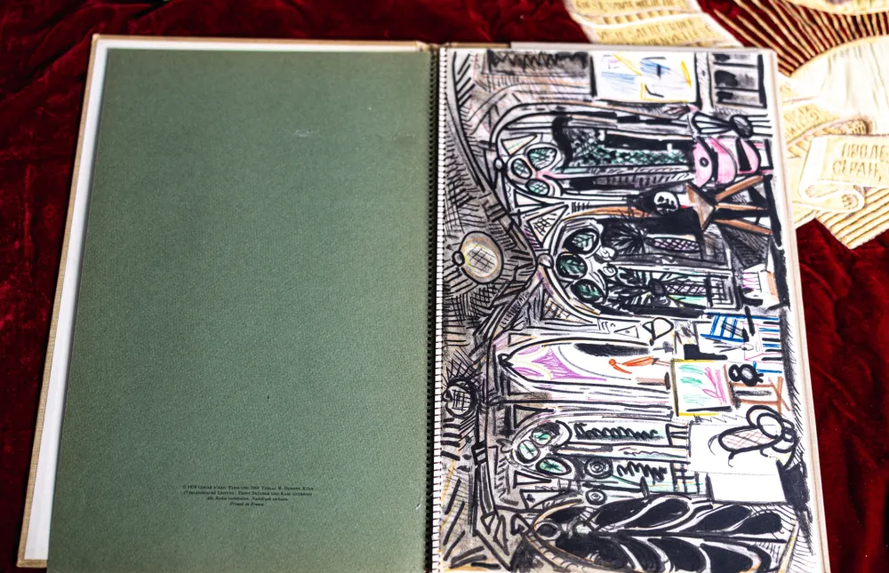 Litografía Picasso - Carnet de la Californie 