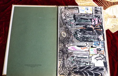 Litografía Picasso - Carnet de la Californie 