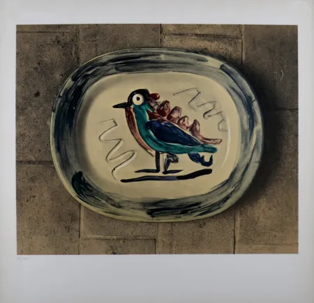 Litografía Picasso - Céramique, 1967 - Proof before the text