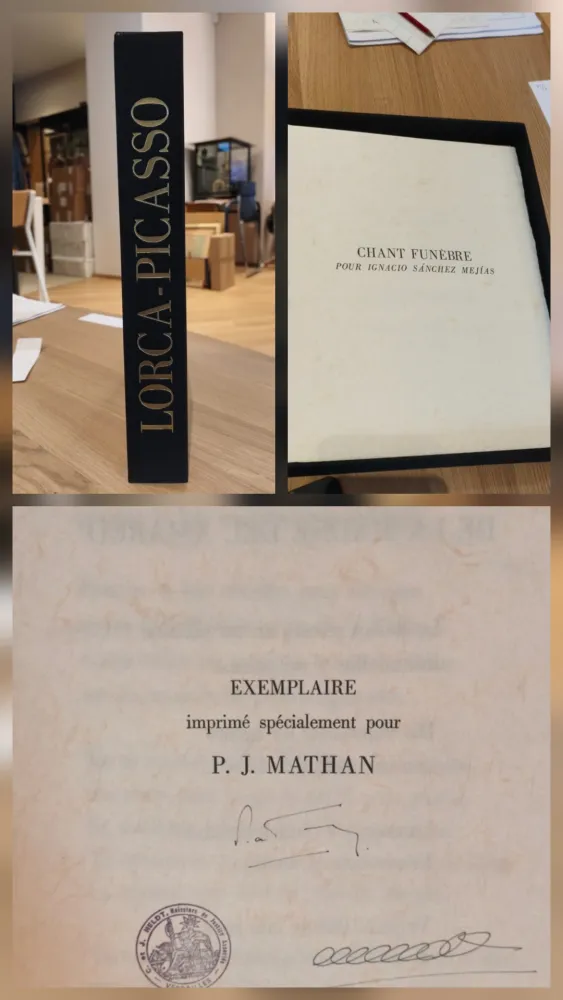 Libro Ilustrado Picasso - Chant funèbre pour Ignacio Sánchez Mejías 